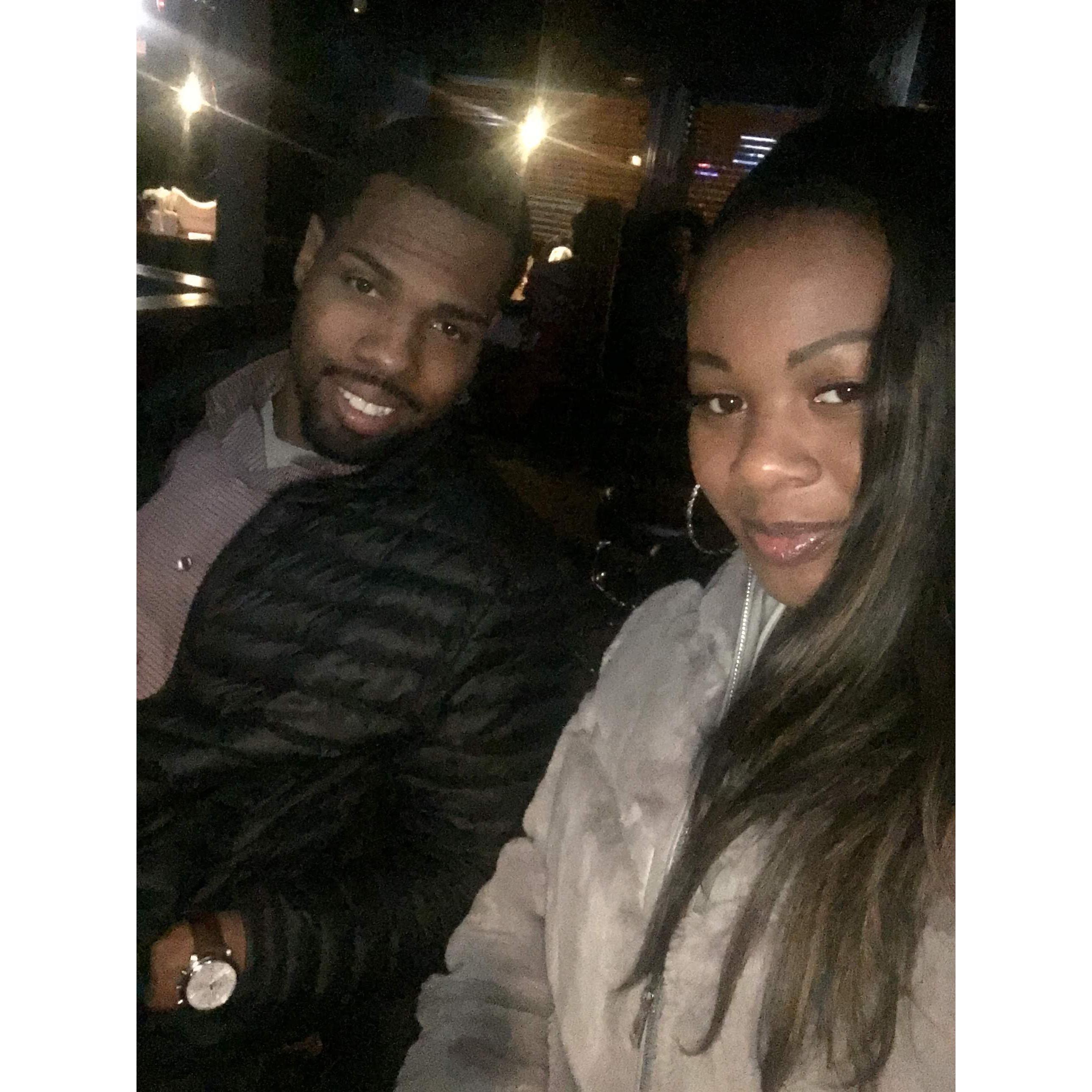 I smile when we're together.