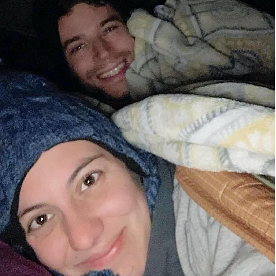 2016 - We hiked to the top of a windy North Carolina mountain at midnight and camped in ten degree weather, just to watch the sunrise from a fire tower. We almost died from the cold.