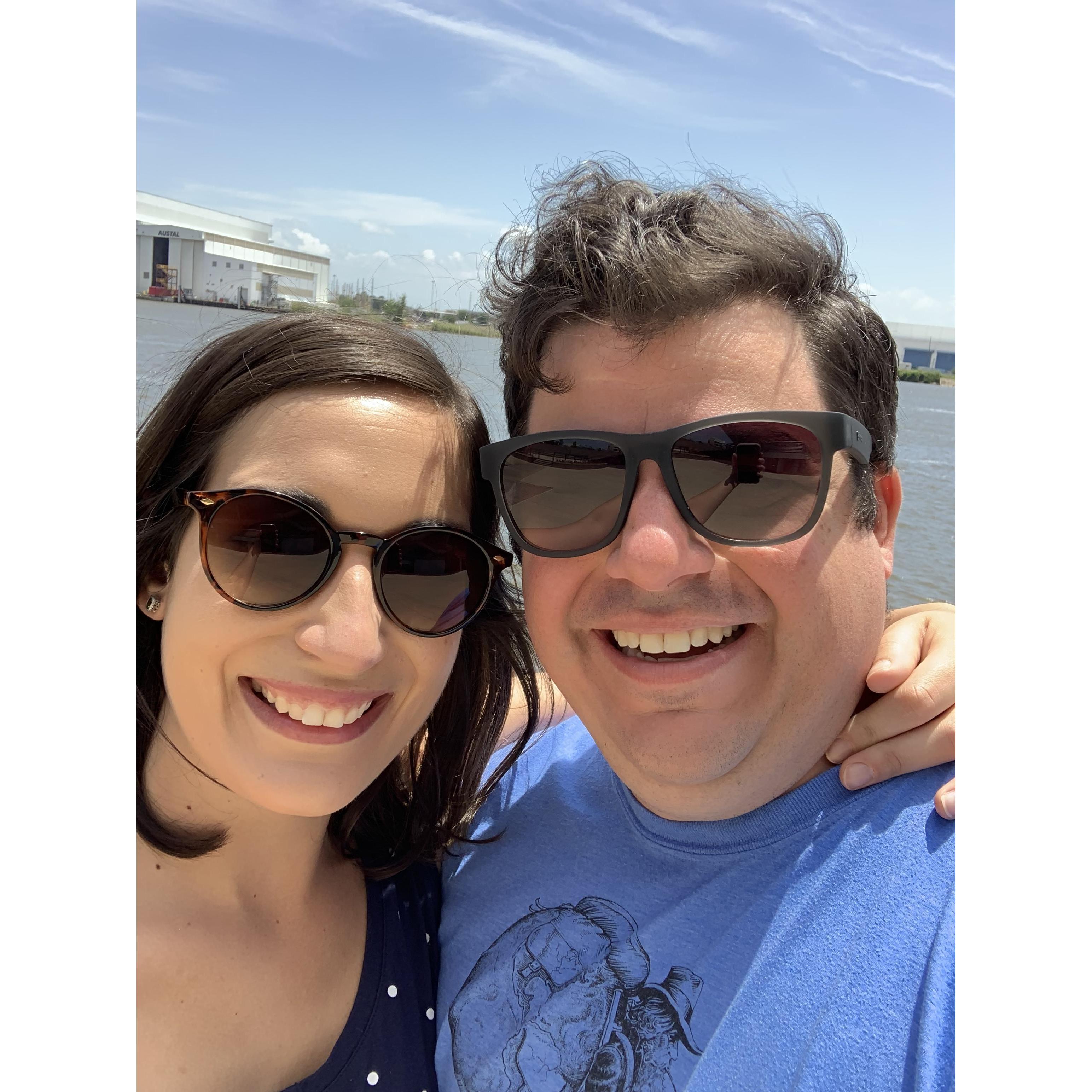 One of our first photos and outings together.
