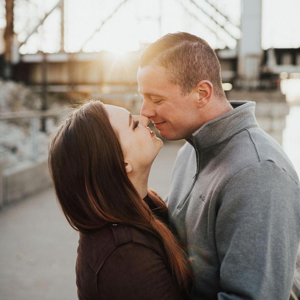 I love that even after all this time you still always smile when I kiss you.