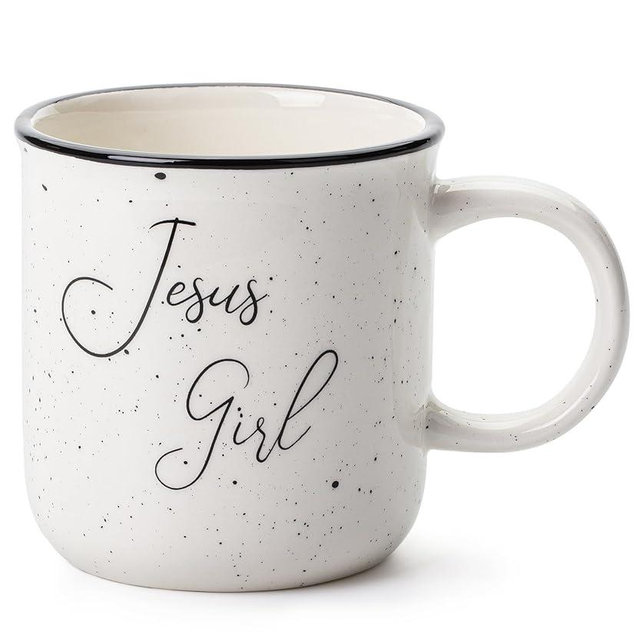 Mr. Pen- Christian Coffee Mugs for Women & Men, 15 oz, White with Bible Theme Design, Christian Mugs for Women, Coffee Cup Ceramic, Cute Tea Cups, Microwave Safe