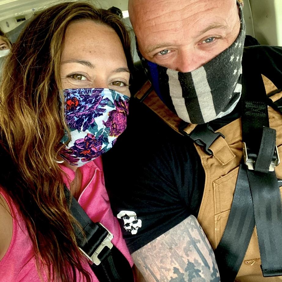 In the beginning, there were masks. Now, just wedding bells and forever.