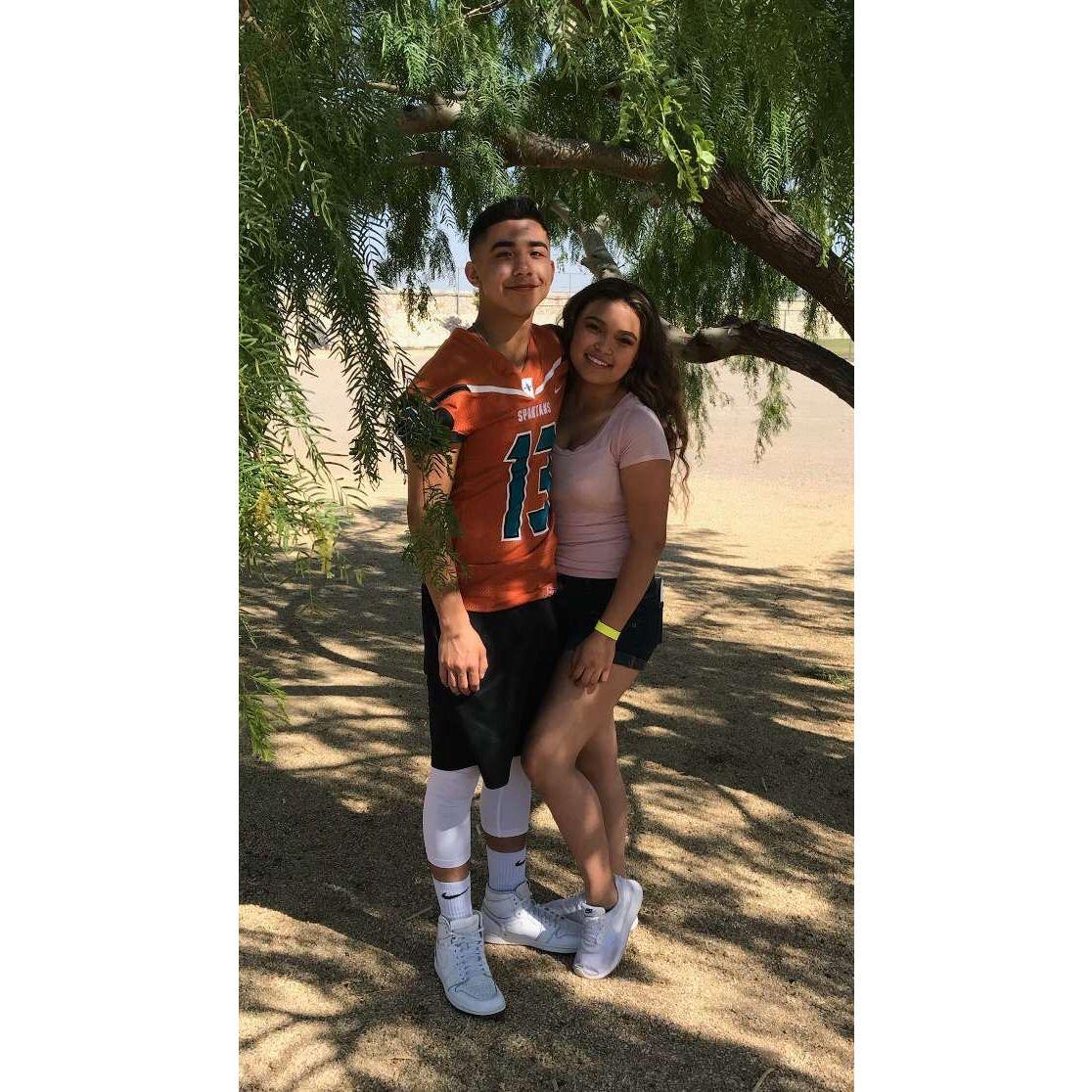 The day he asked me to be his girlfriend!