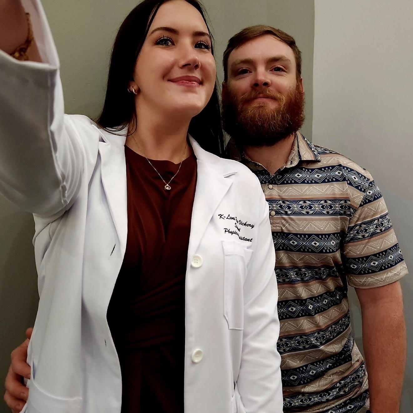 kk’s white coat ceremony!