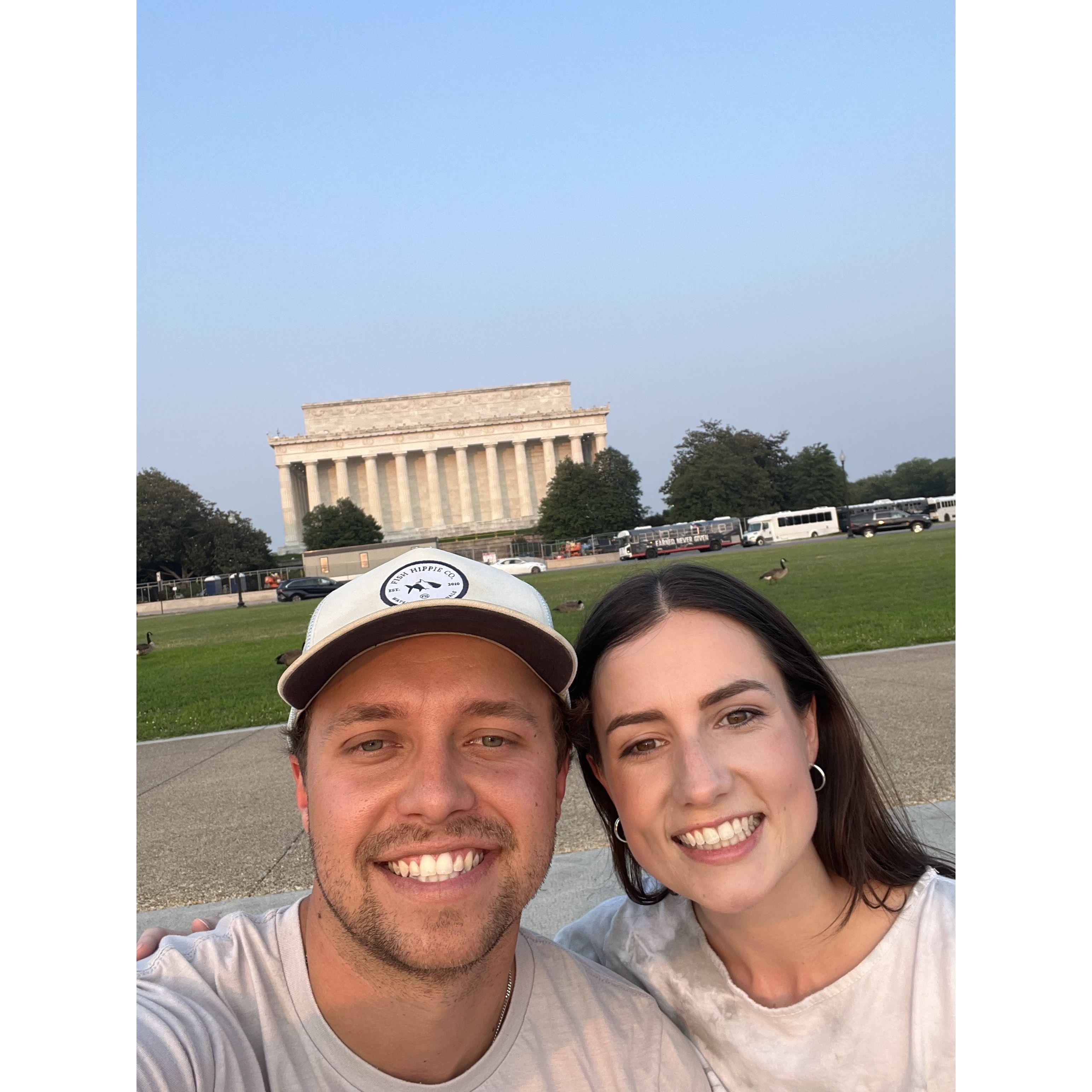 An evening walk to our favorite spot (where JP would propose 2 years later!)