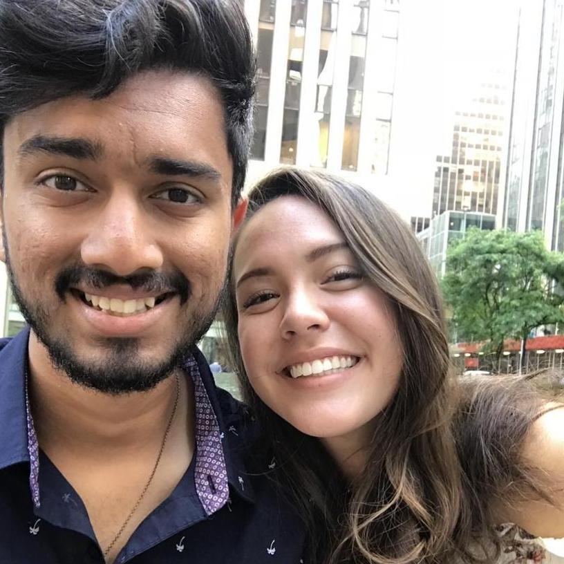 6.16.18 - Tianna went to visit Drish in NYC during his summer internship