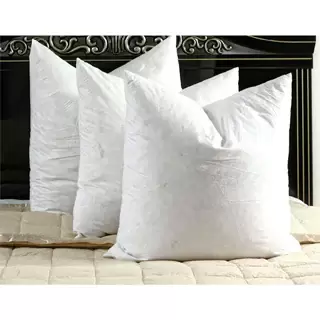 White Goose Feather and Down Euro Square Pillow (Set of 2) - 26 inches x 26 inches x inches
