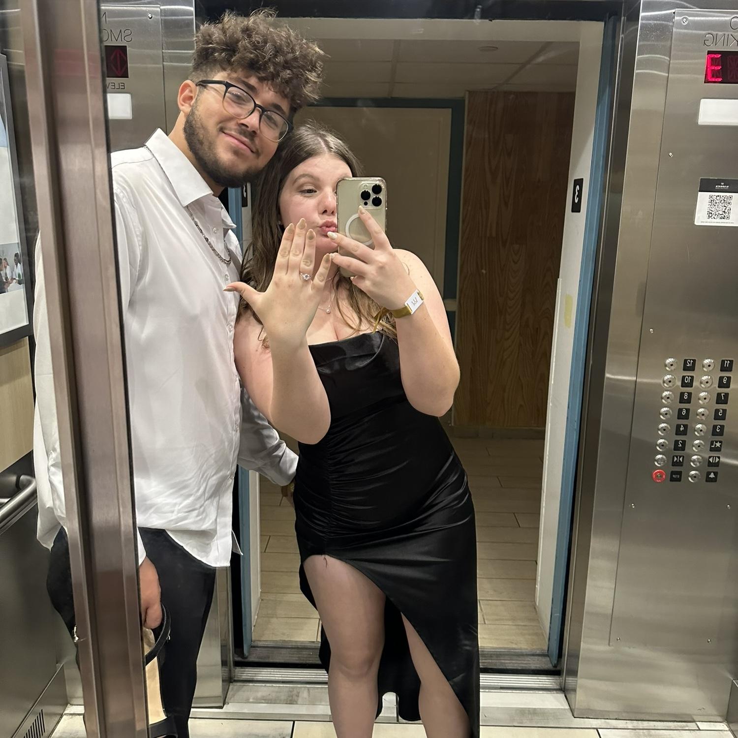 Right after we got engaged!