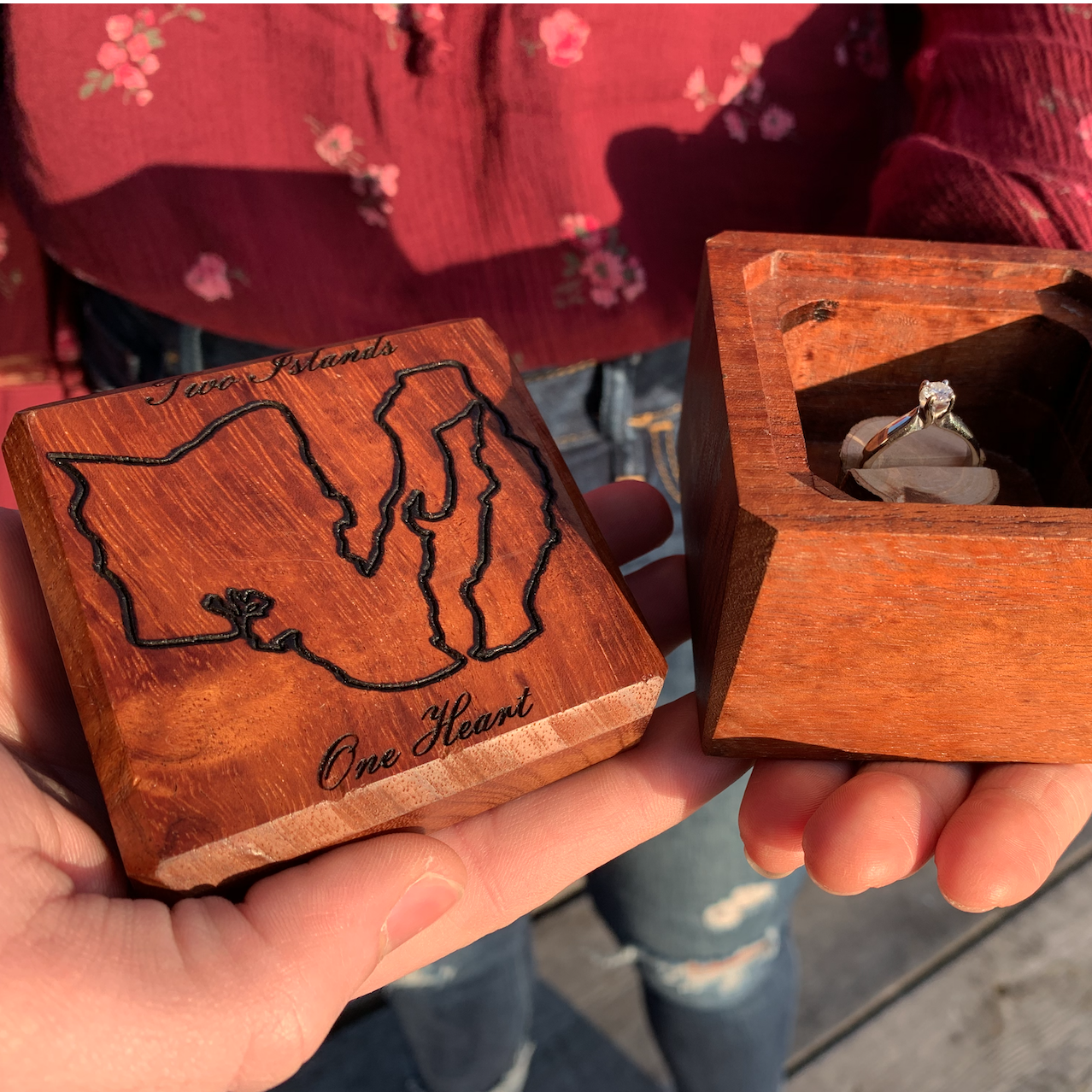 "Two Islands, One Heart" ~ Marcus James