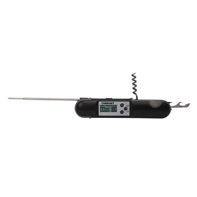 Cuisinart® Multi-Tool Instant Read Thermometer in Black/Silver
