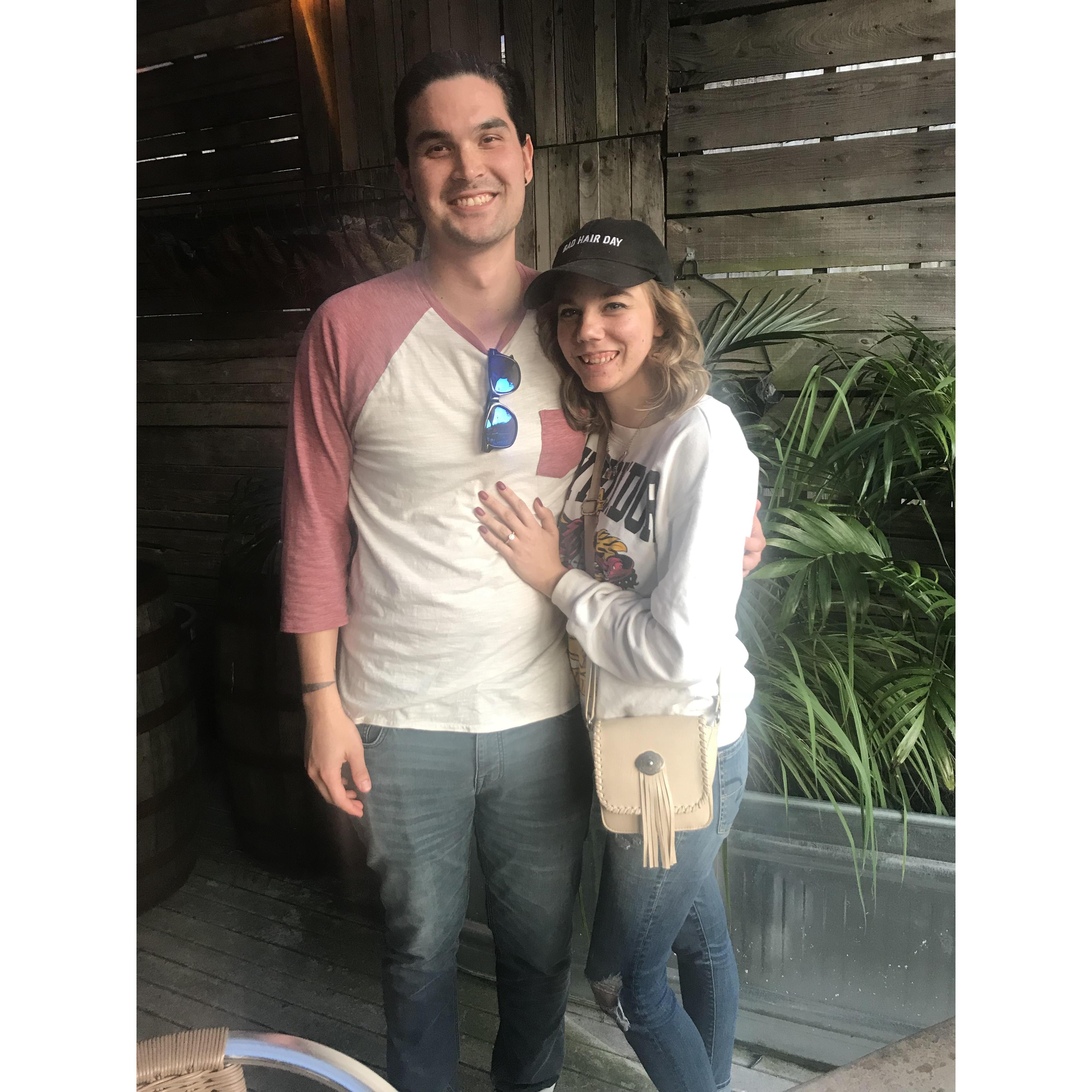 We’re engaged!