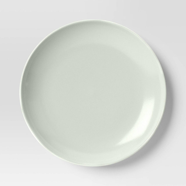 10" Stoneware Avesta Dinner Plate Light Green - Threshold™