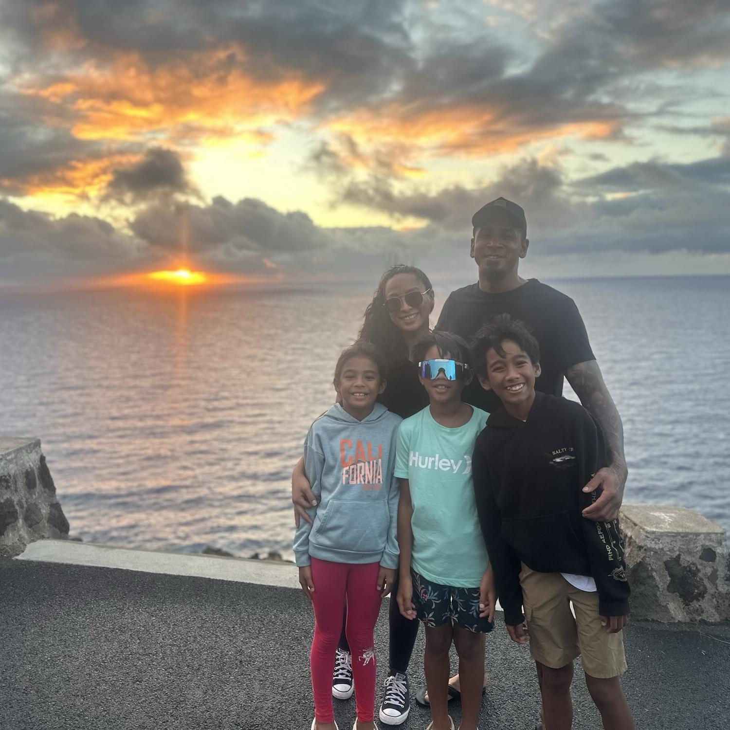Took the kids for an early morning Hike in Honolulu
