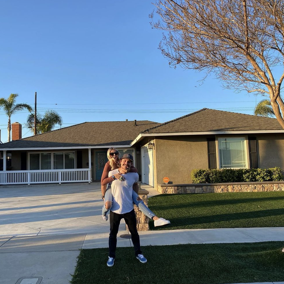 Homeowners! Our first house, 2021.