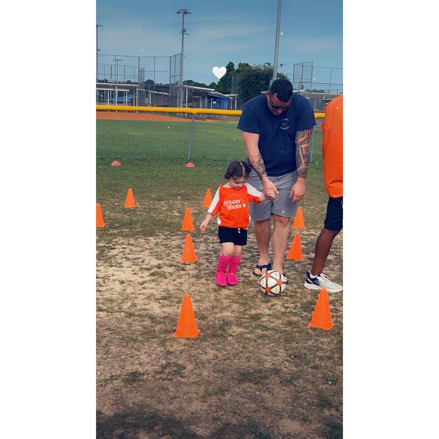 First time Olivia went to soccer camp!