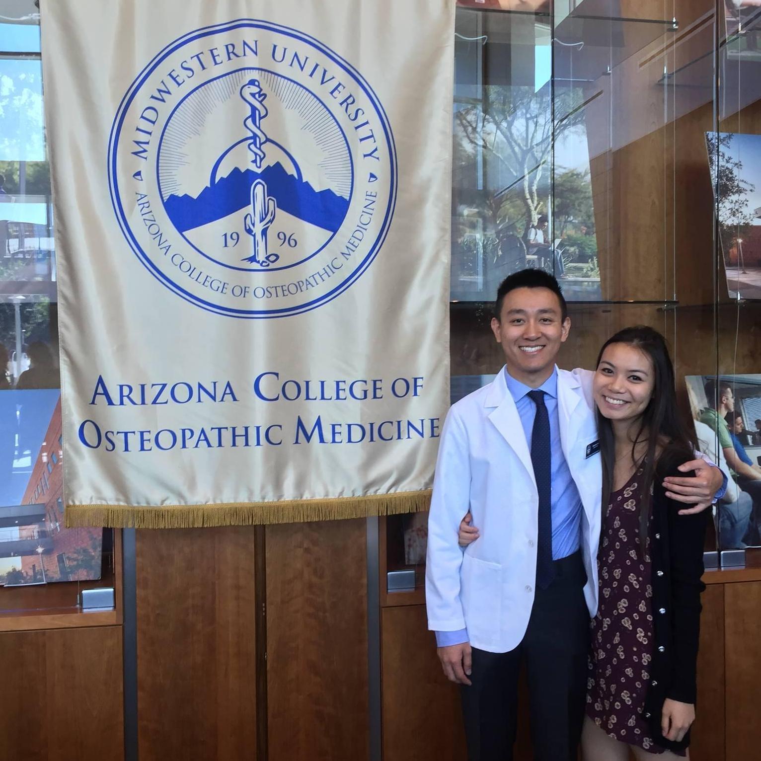 George's White Coat Ceremony!