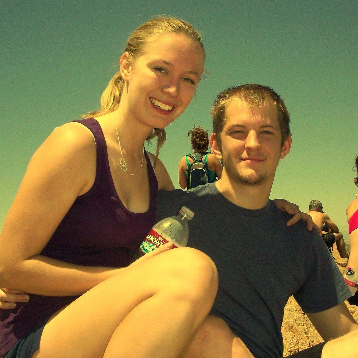 2011, Tempe AZ - Reached the peak of camelback Mountain, whoot!