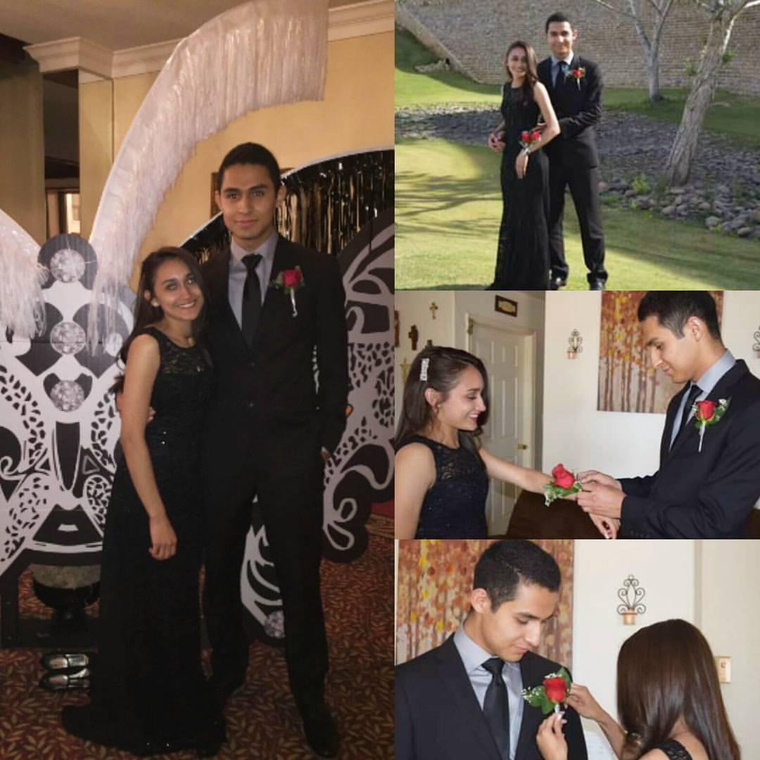 Prom was magical.
El baile de graduación fue fenomenal!