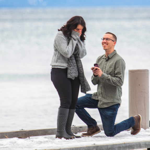 I think it took a solid minute to gather myself before saying YES!