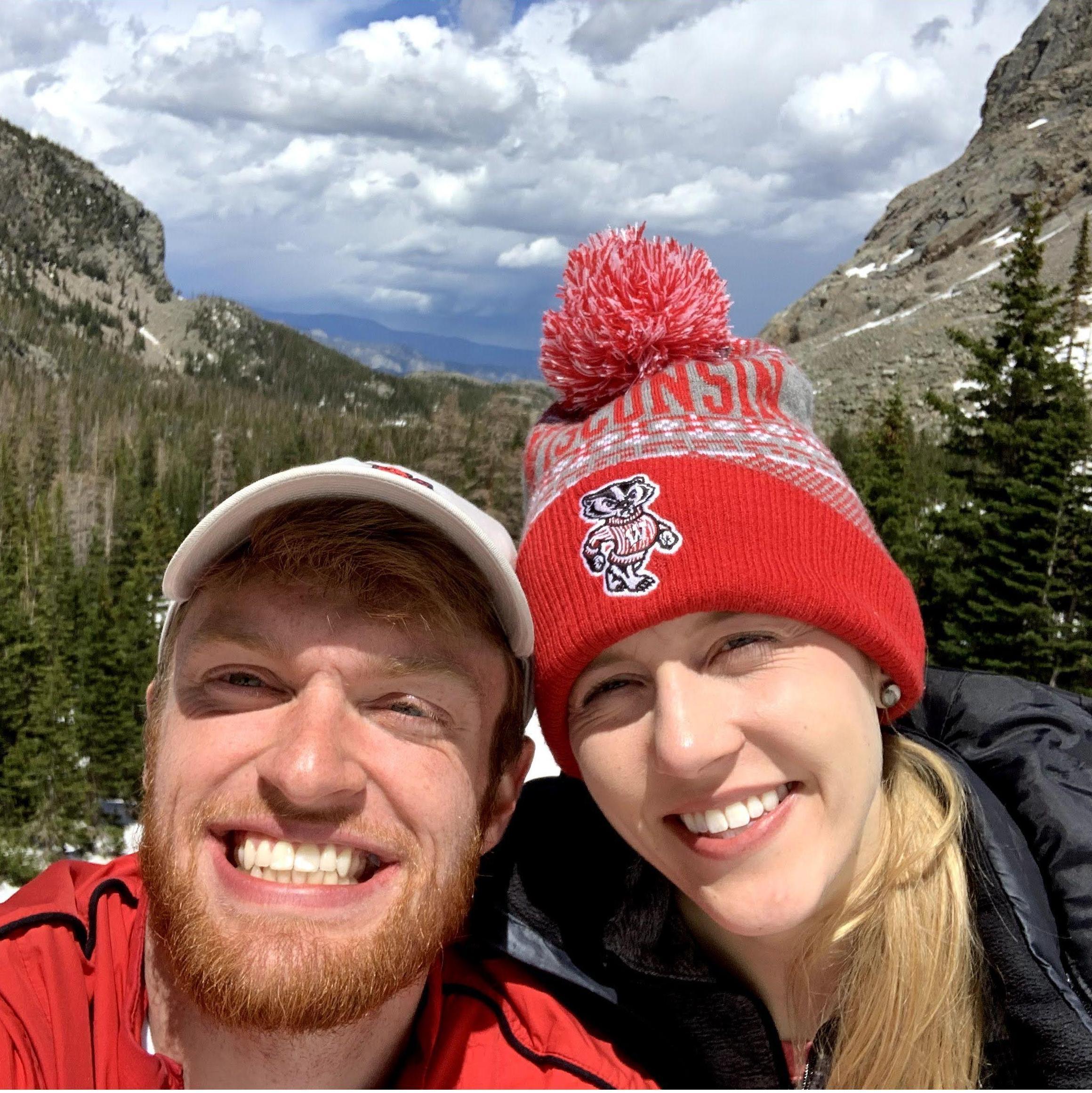 It took us forever to climb to the top of this mountain on our first big trip in CO, but boy was it worth the view!