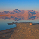 The Great Salt Lake Antelope Island