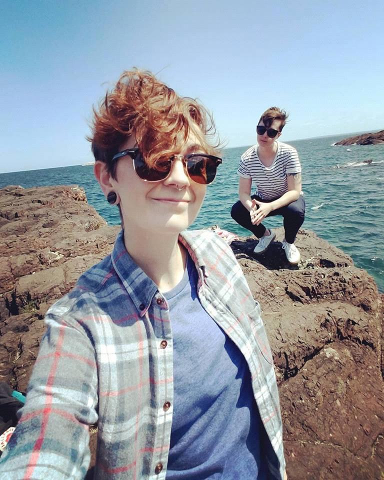 Black Rocks power poses.