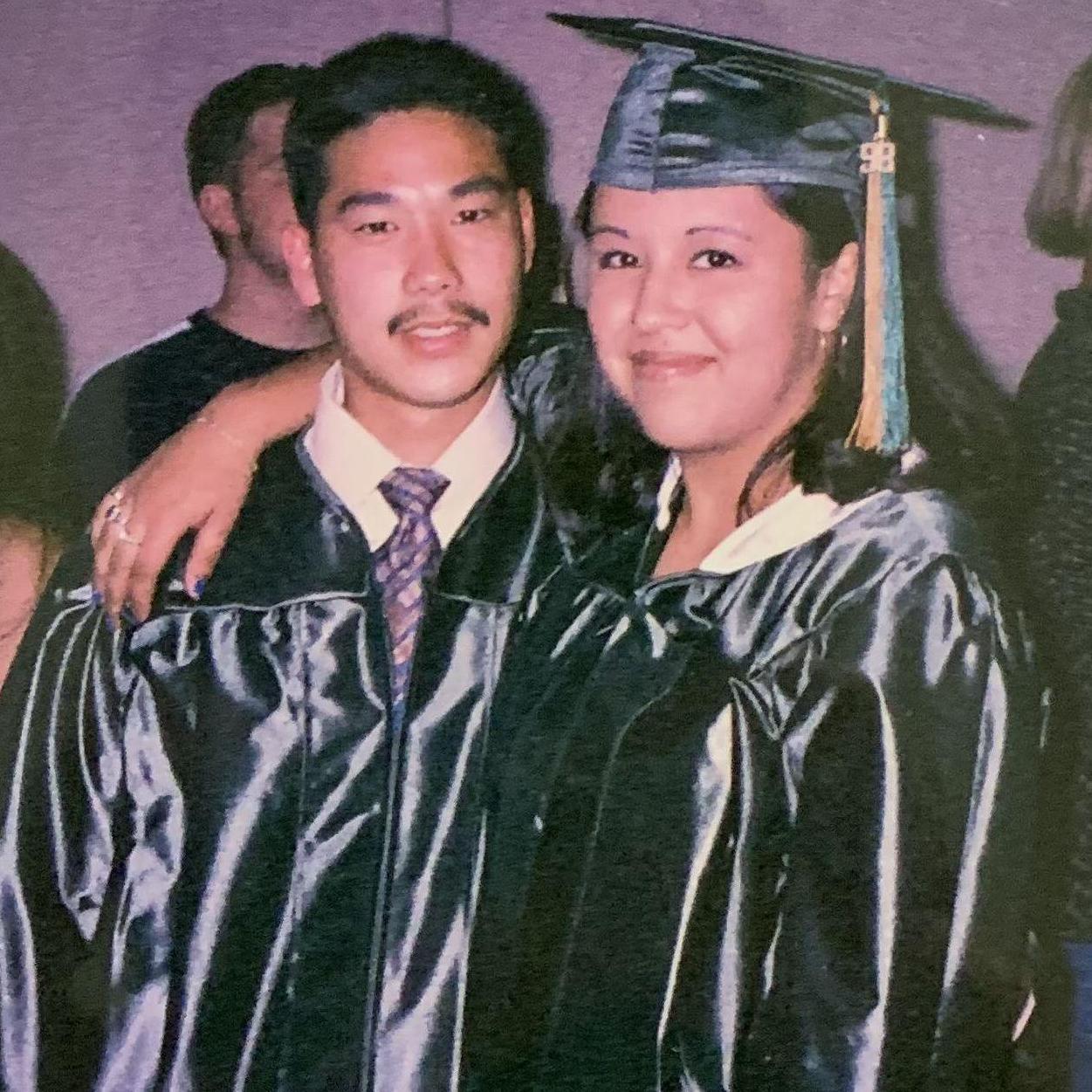 Our High School, Graduation! We go way back. :)