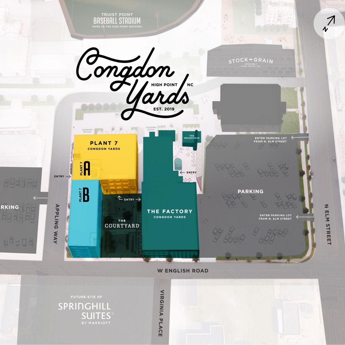 Map of Venue - Parking & Entrance