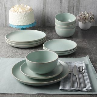 Rockaway 12-Piece Dinnerware Set, Service for 4