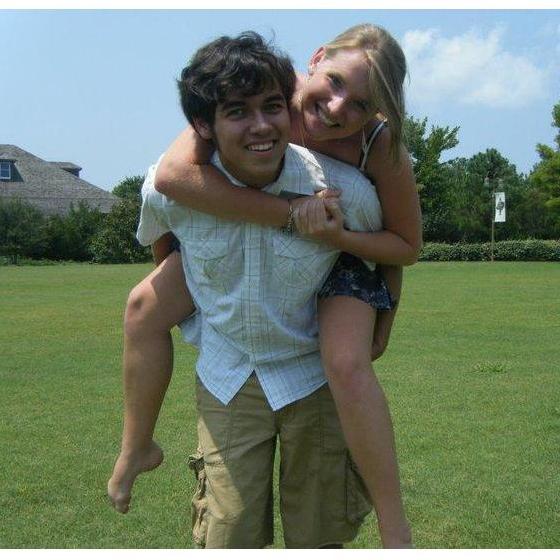 Our first "photo shoot" (2010)