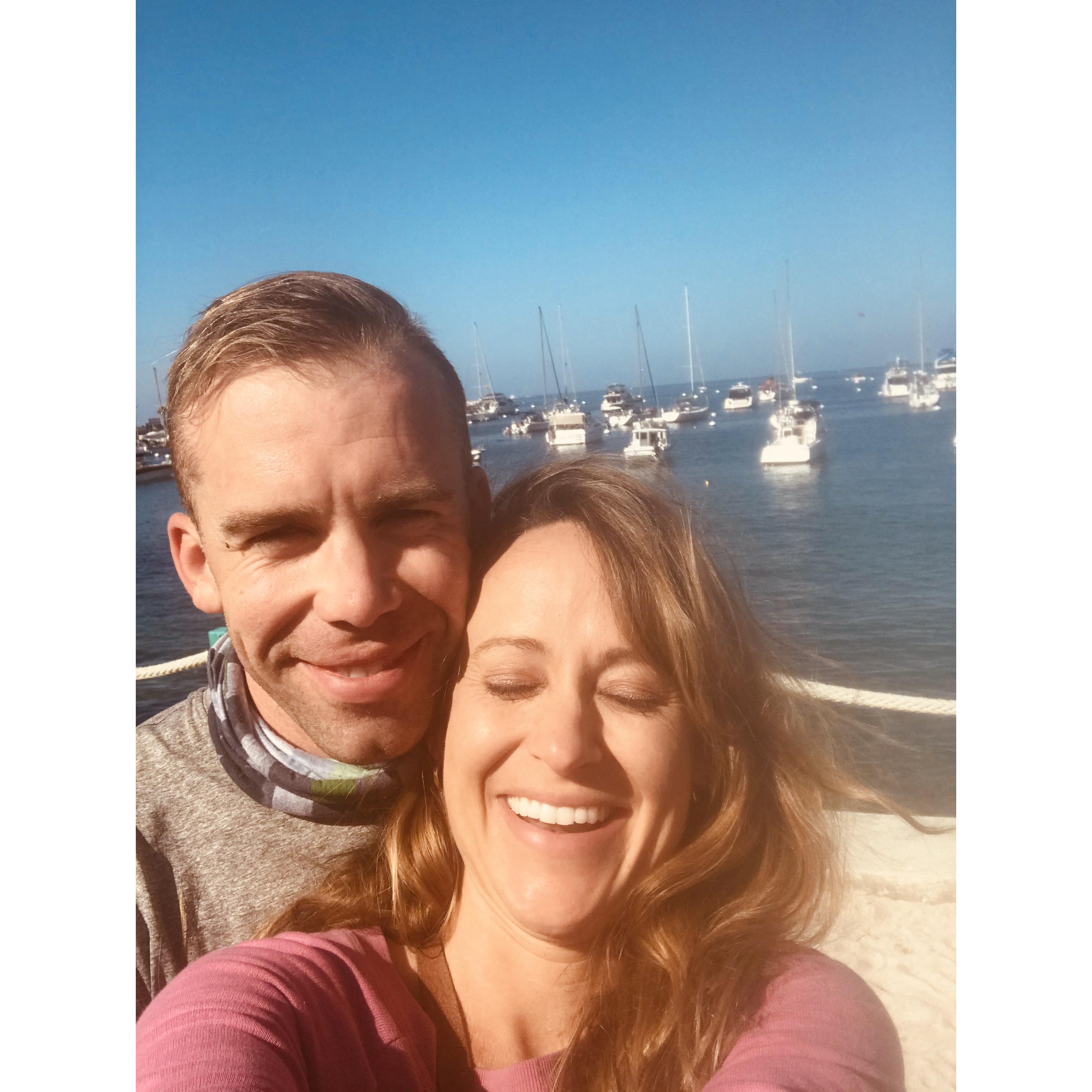 Another pic from our first trip to Catalina. We took this a couple hours after saying "I love you" for the first time.