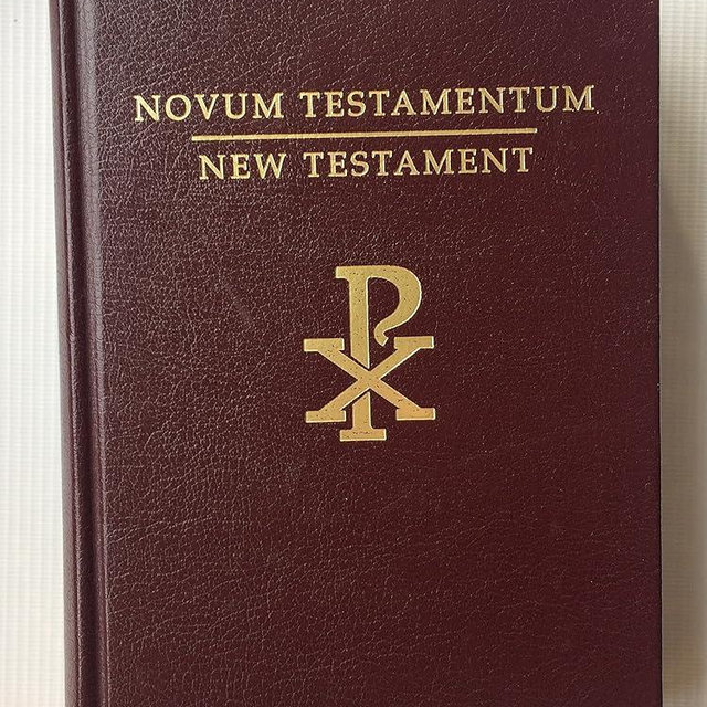 New Testament English/Latin Rheims Version