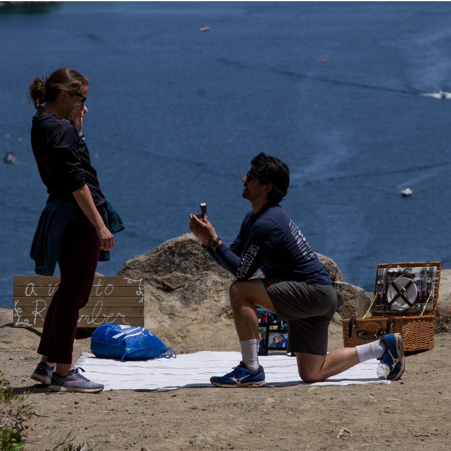 Where I said YES! - Emerald Bay, CA