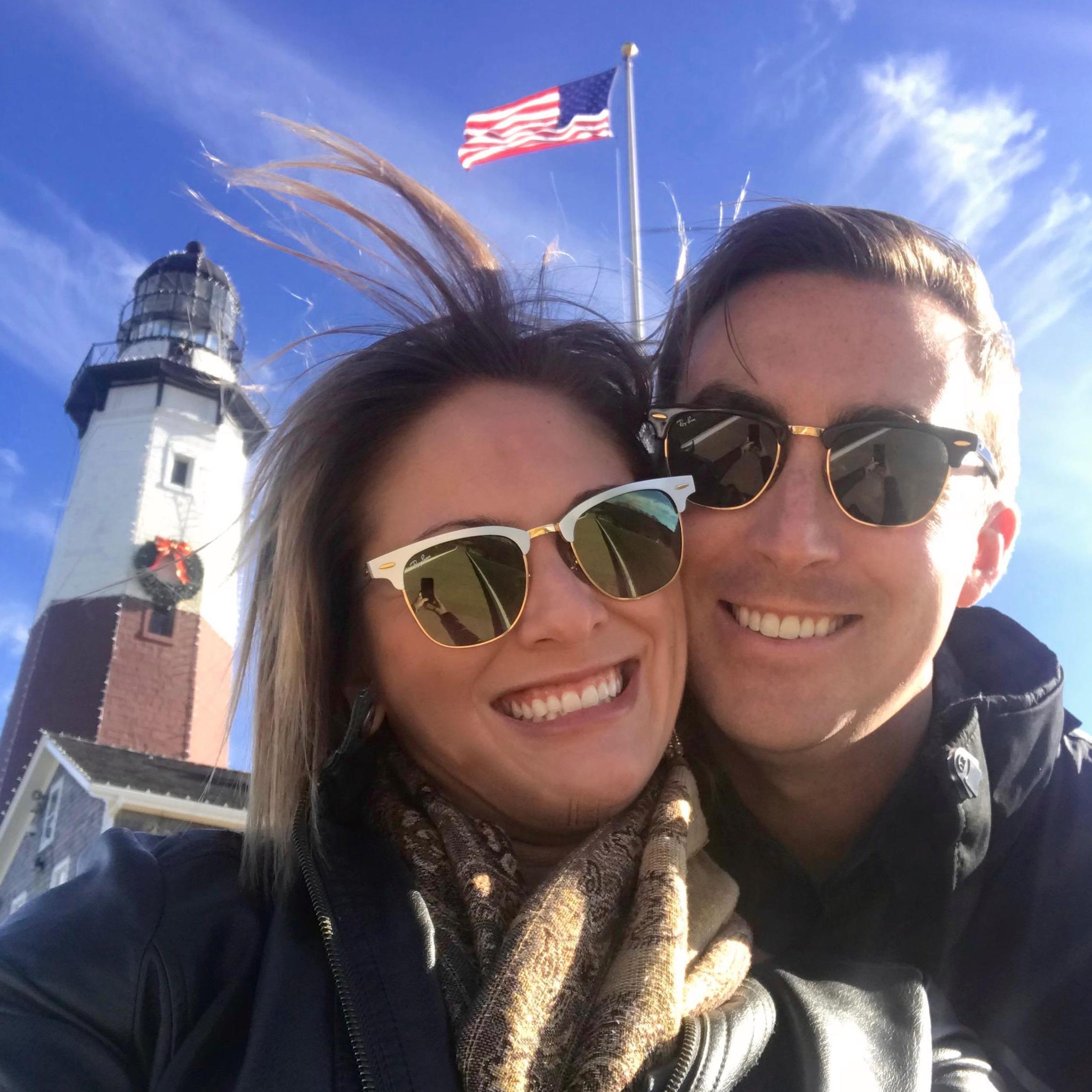 Celebrating Charlie's 30th birthday in Montauk