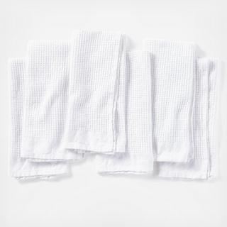 Organic Waffle Kitchen Towel, Set of 6