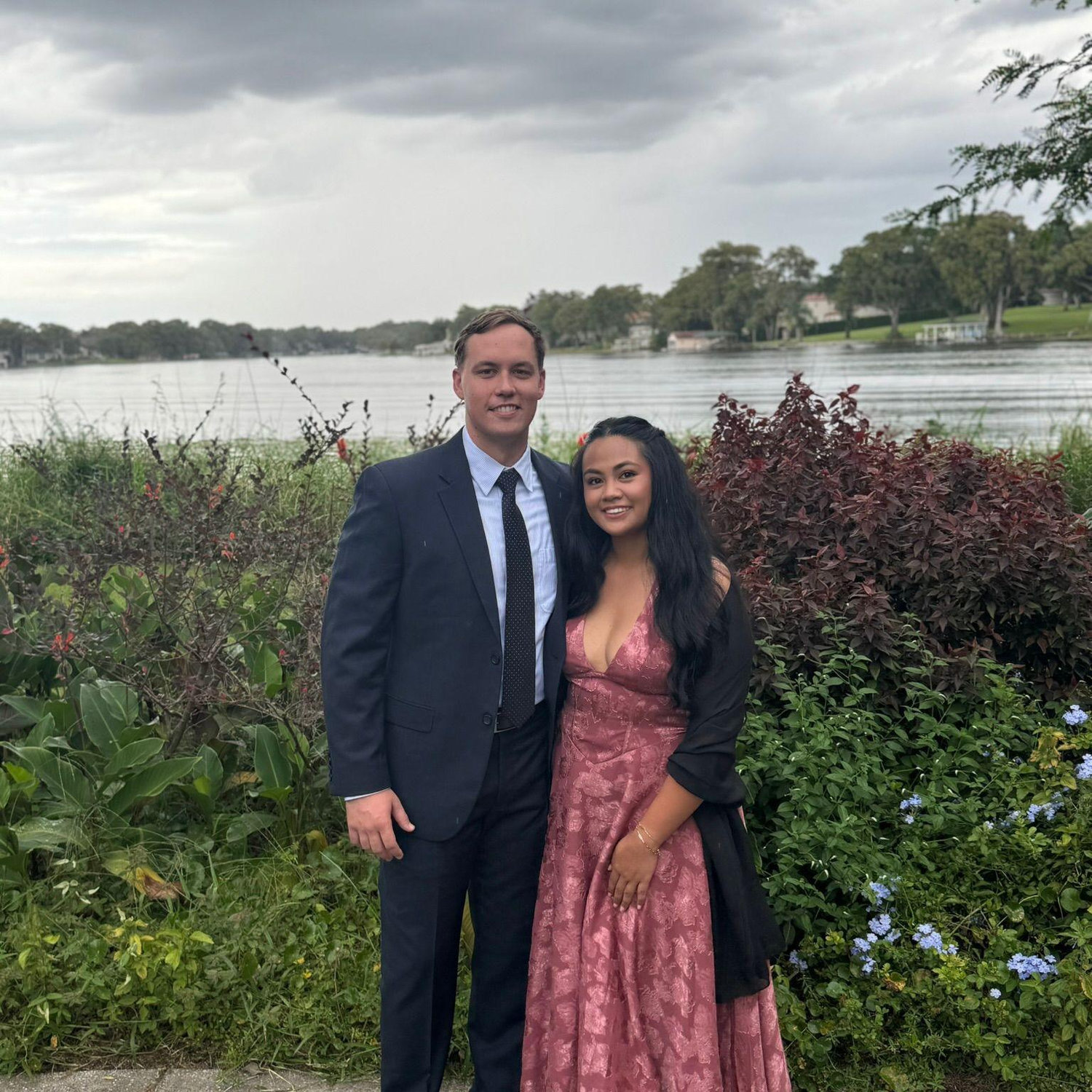 At our friend's, Nate & Jenna's wedding in Florida, October 2025