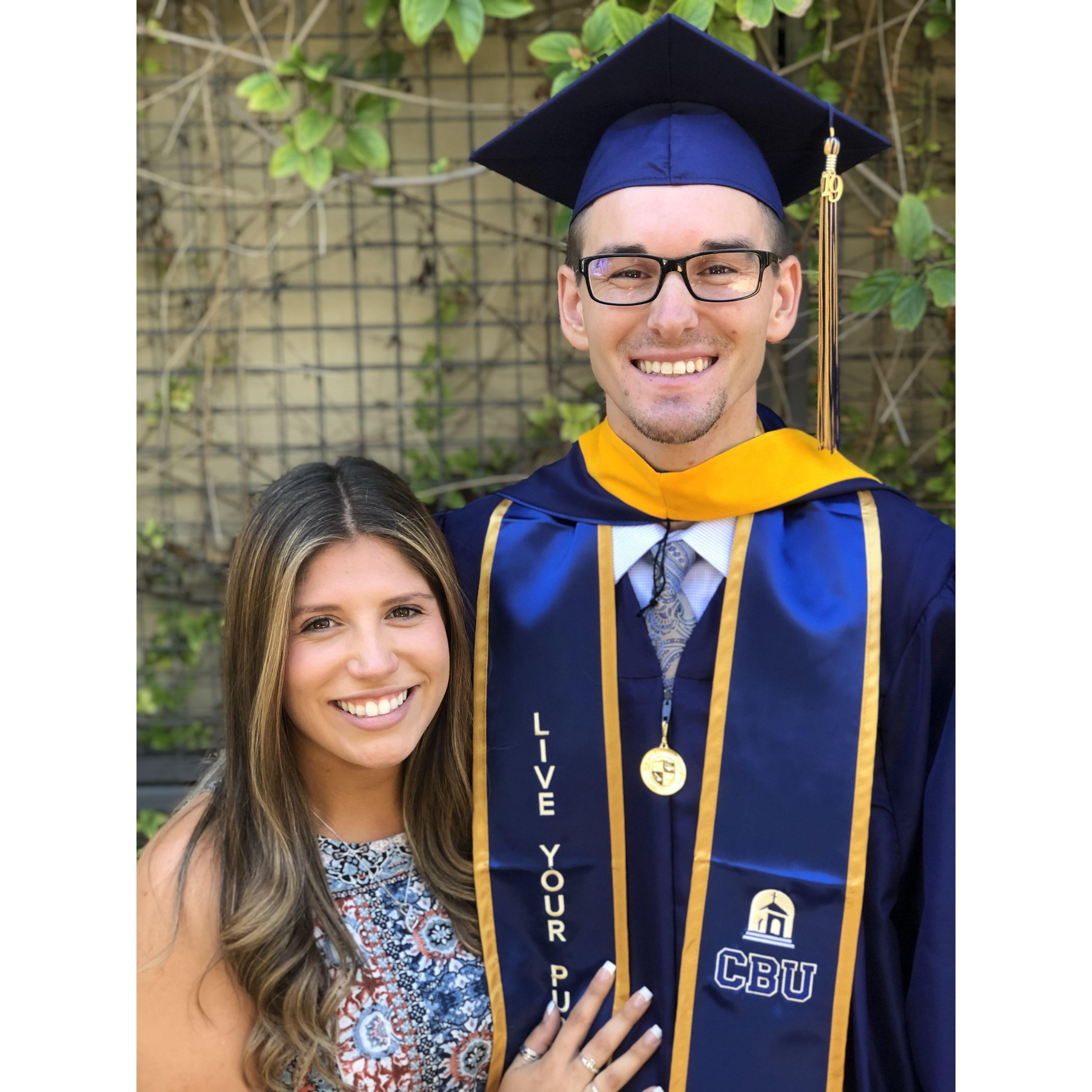 Nathan's Graduate School Graduation!