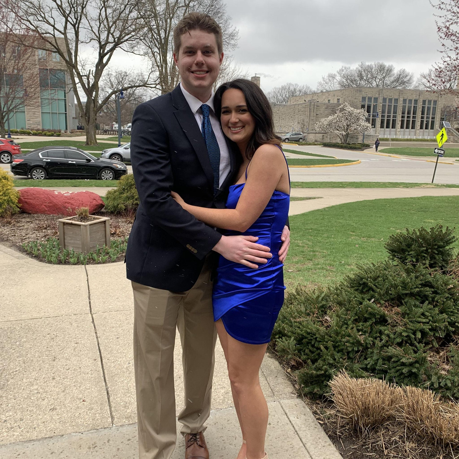 Our first formal together during junior year.