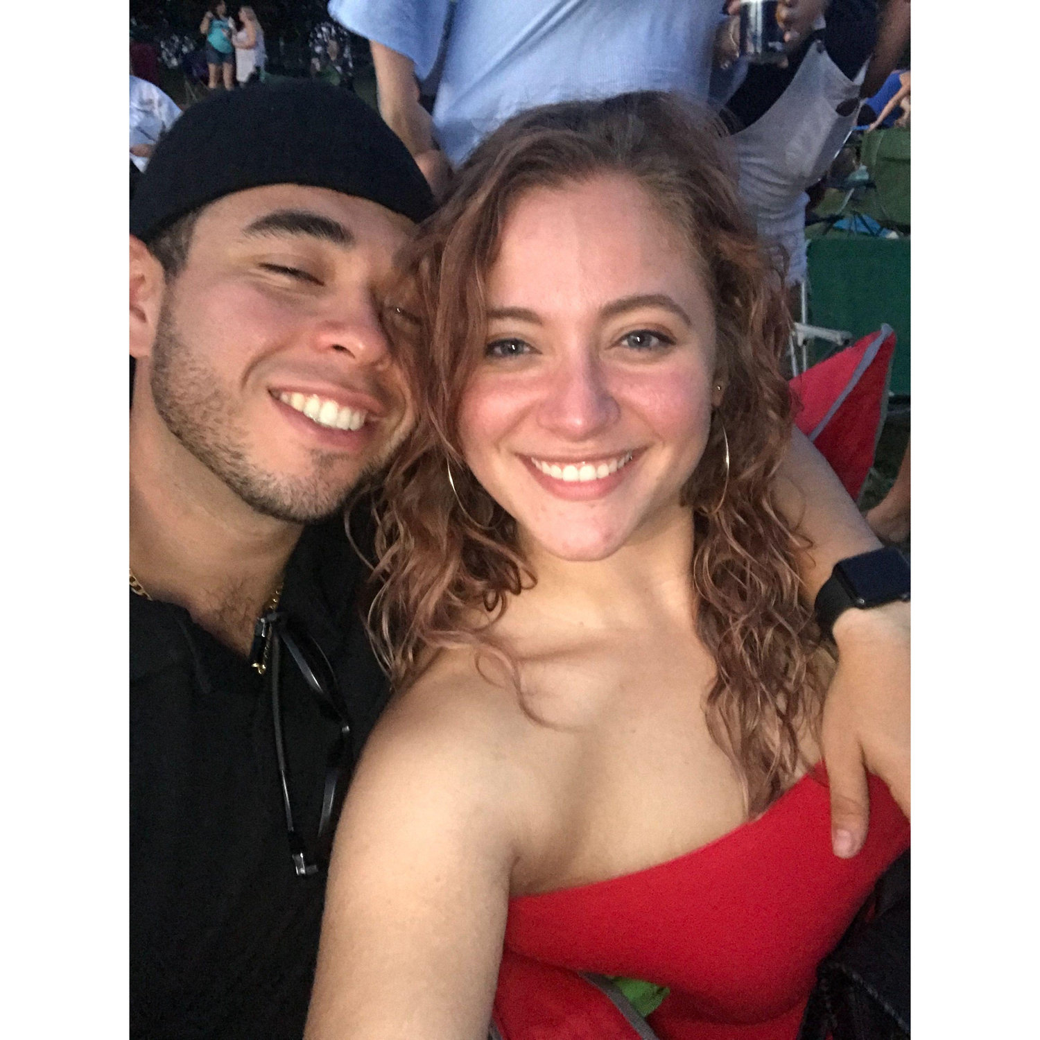 First concert and where he said "I love you" for the first time.
