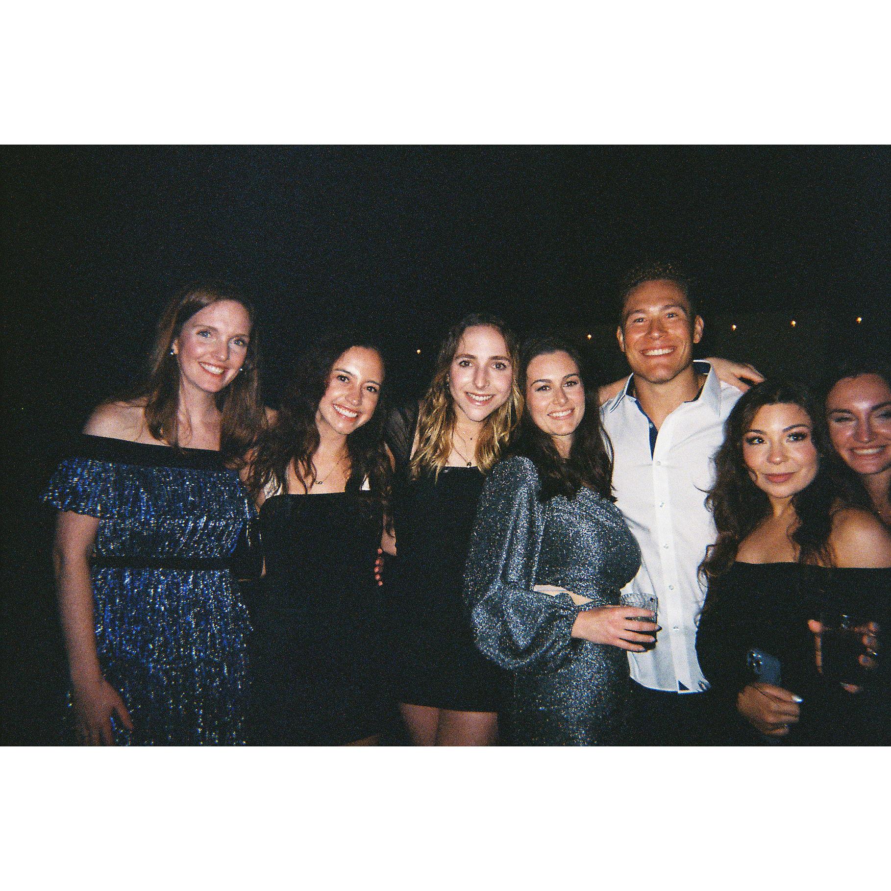 Kyle and the law school girlies!