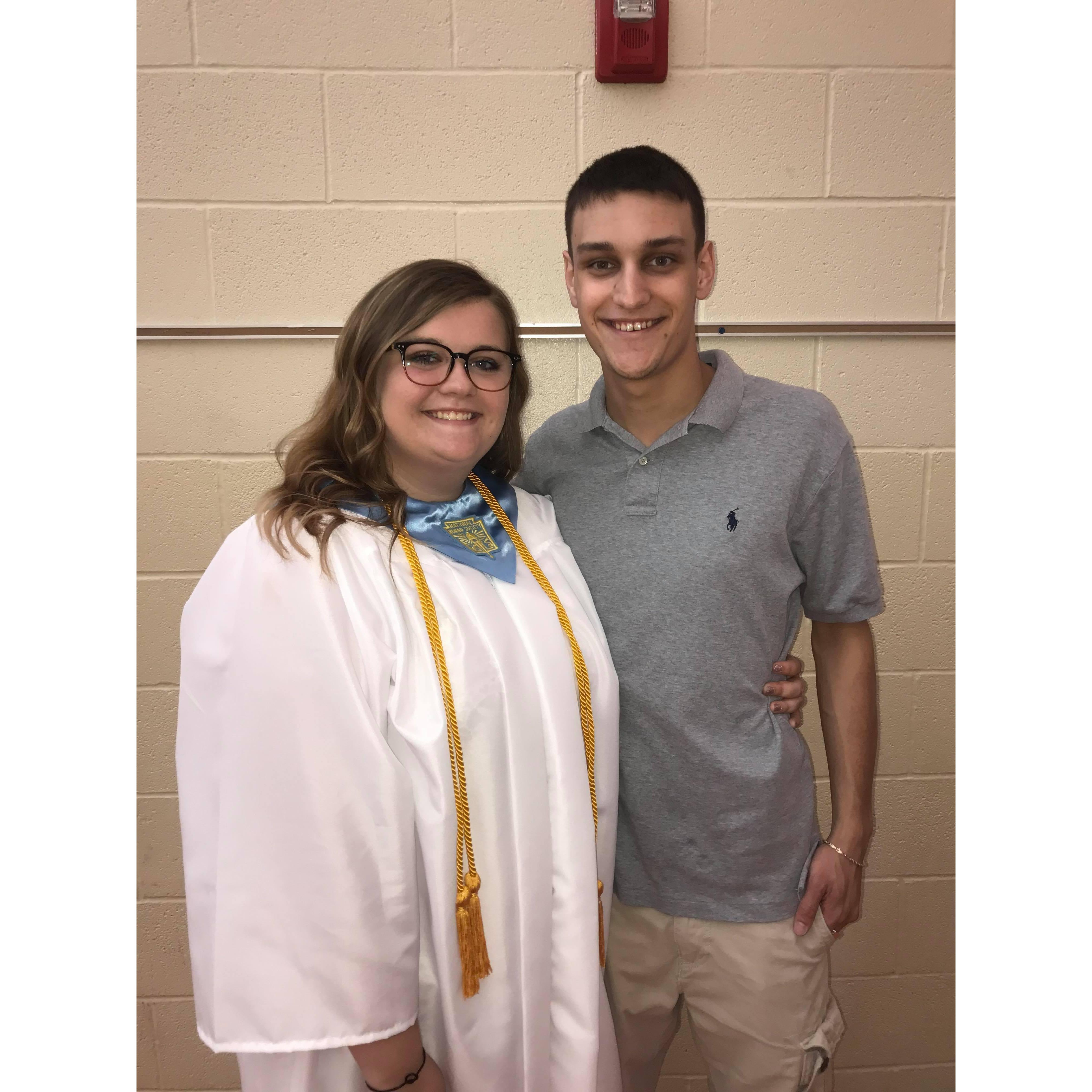 Cierra's high school graduation - 2018