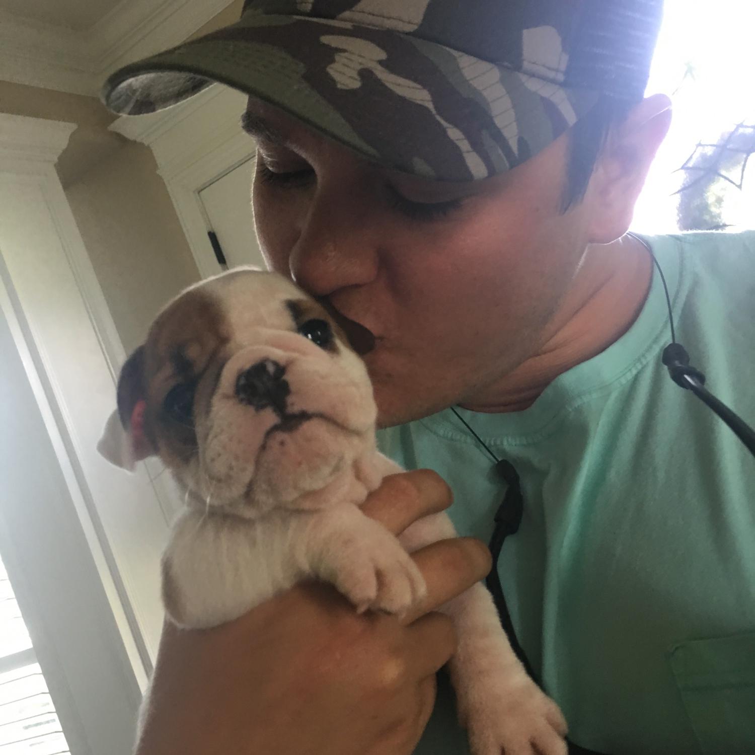 The day we picked up our fur baby, Nelly.
