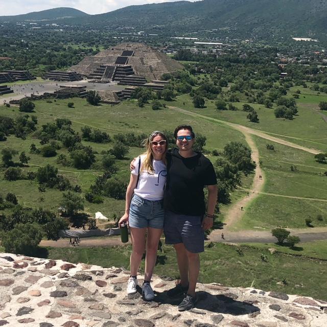 Visiting Teotihuacán in Mexico!