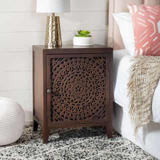 Thea Carved Nightstand