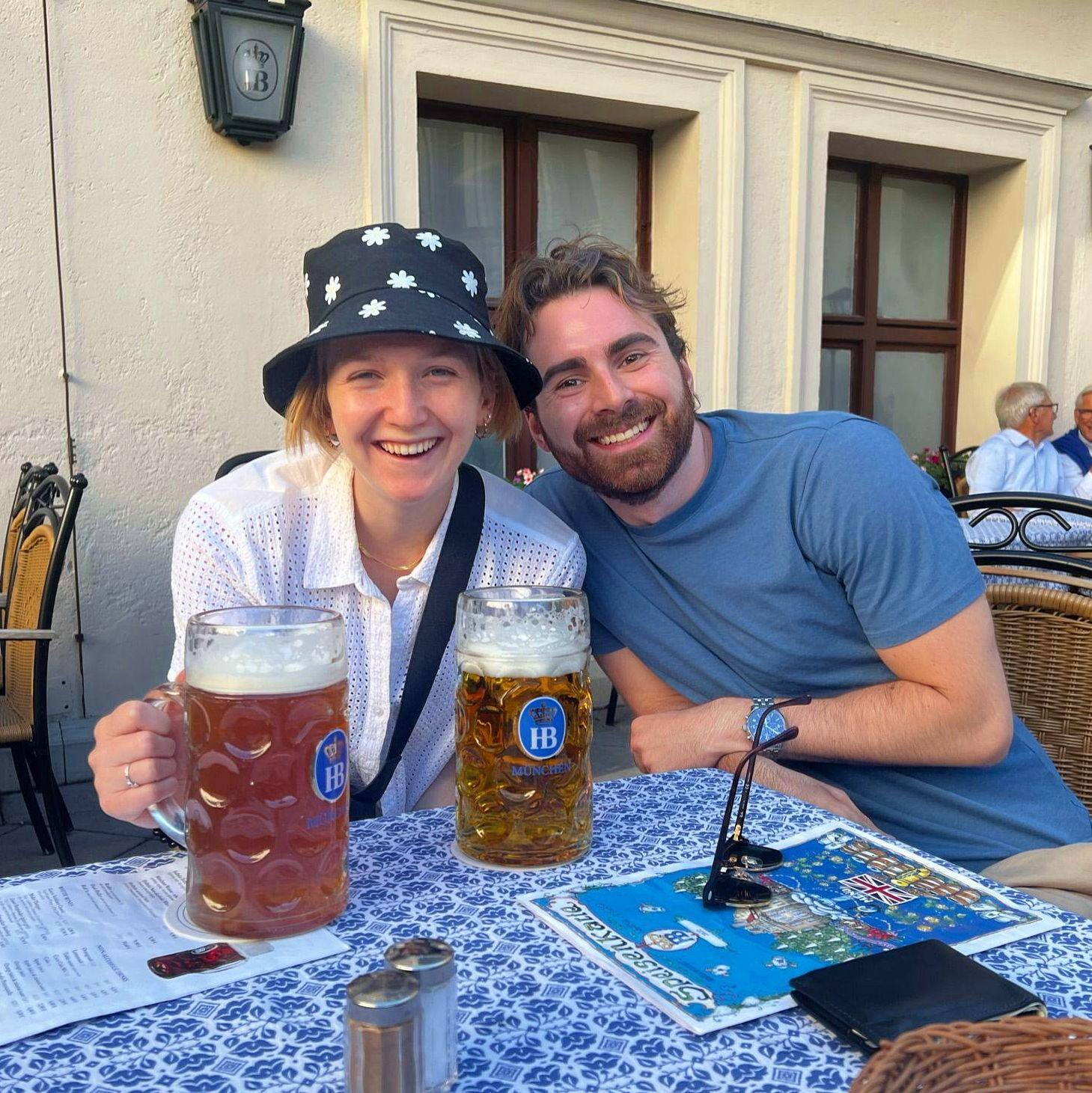 Sampling the local fare in Munich, 8/10/2022