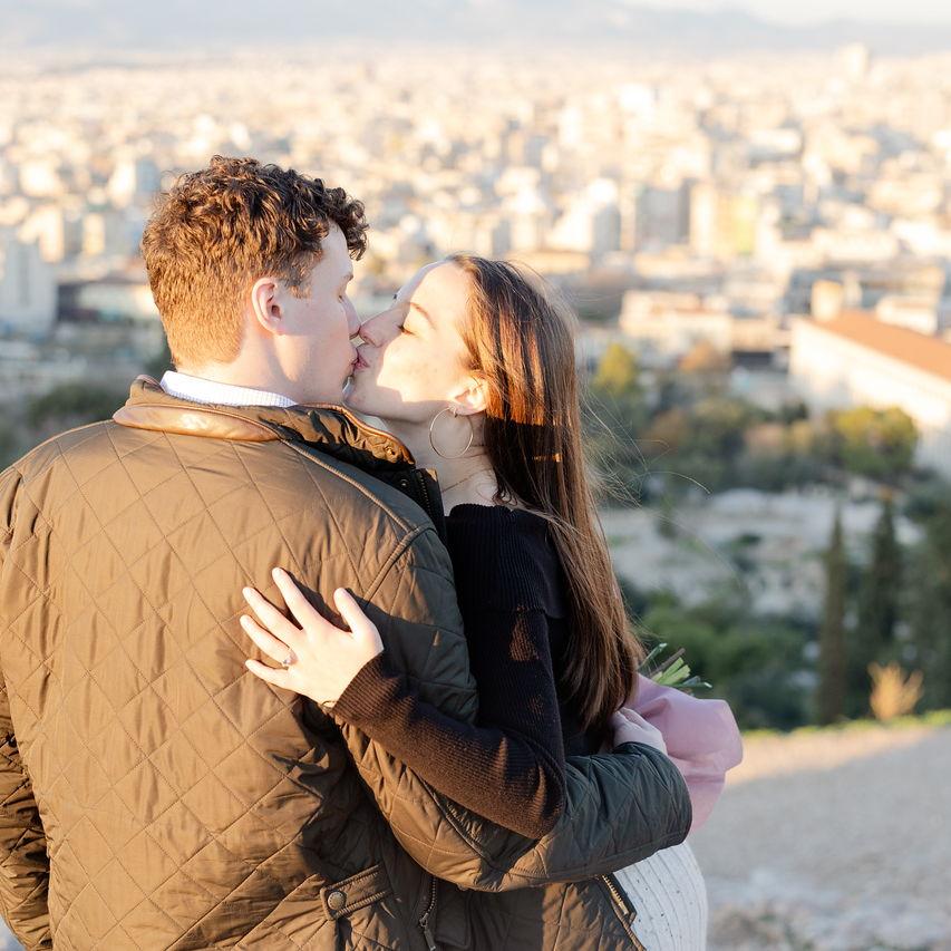 Photos from our engagement in Greece!