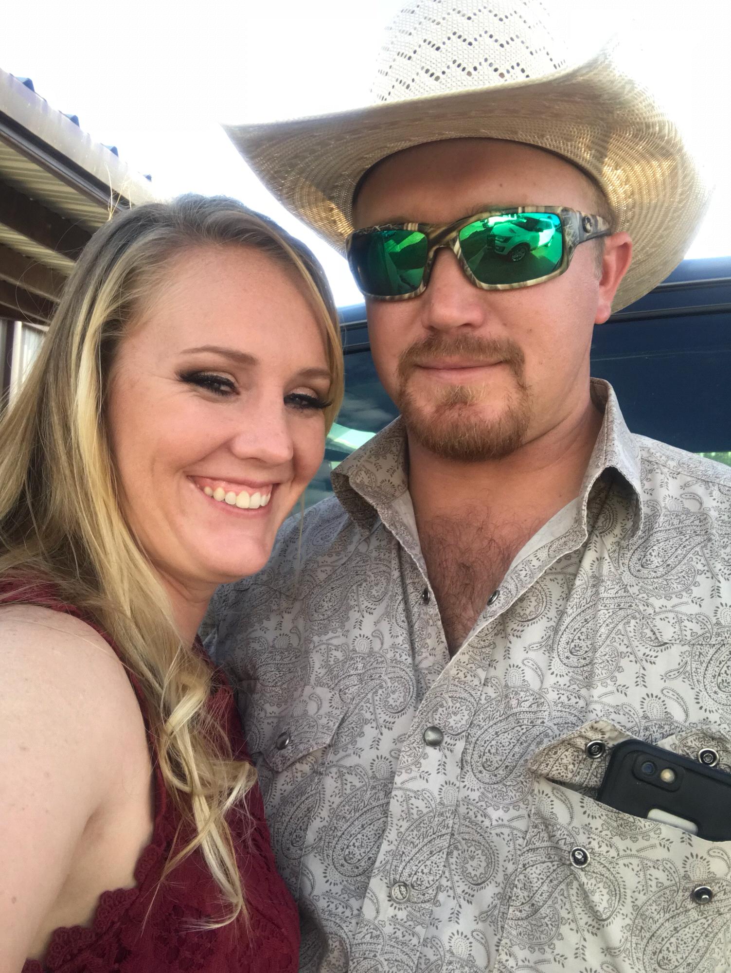 Brittany and TJ at the Sinkule wedding