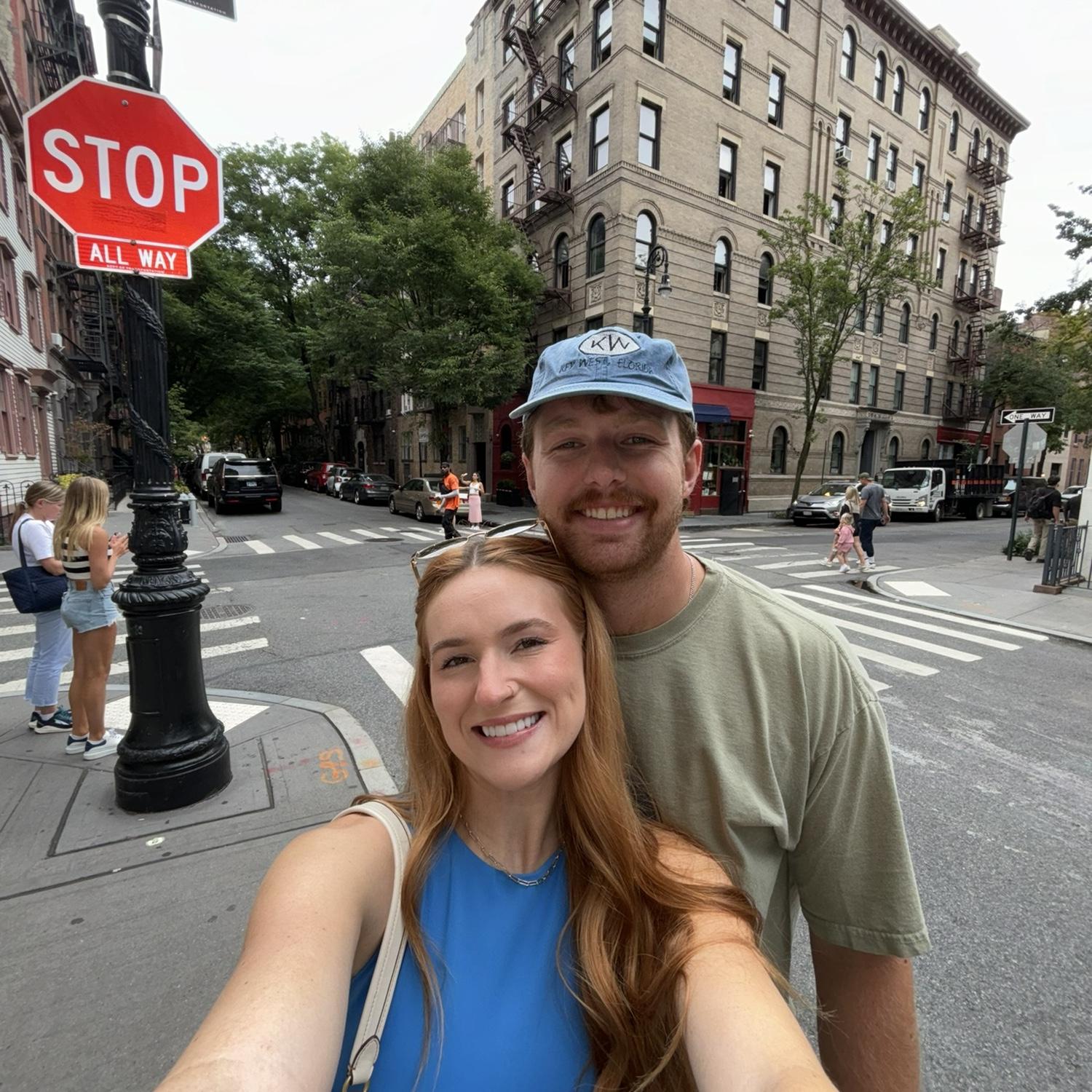 The Friends building in NY!