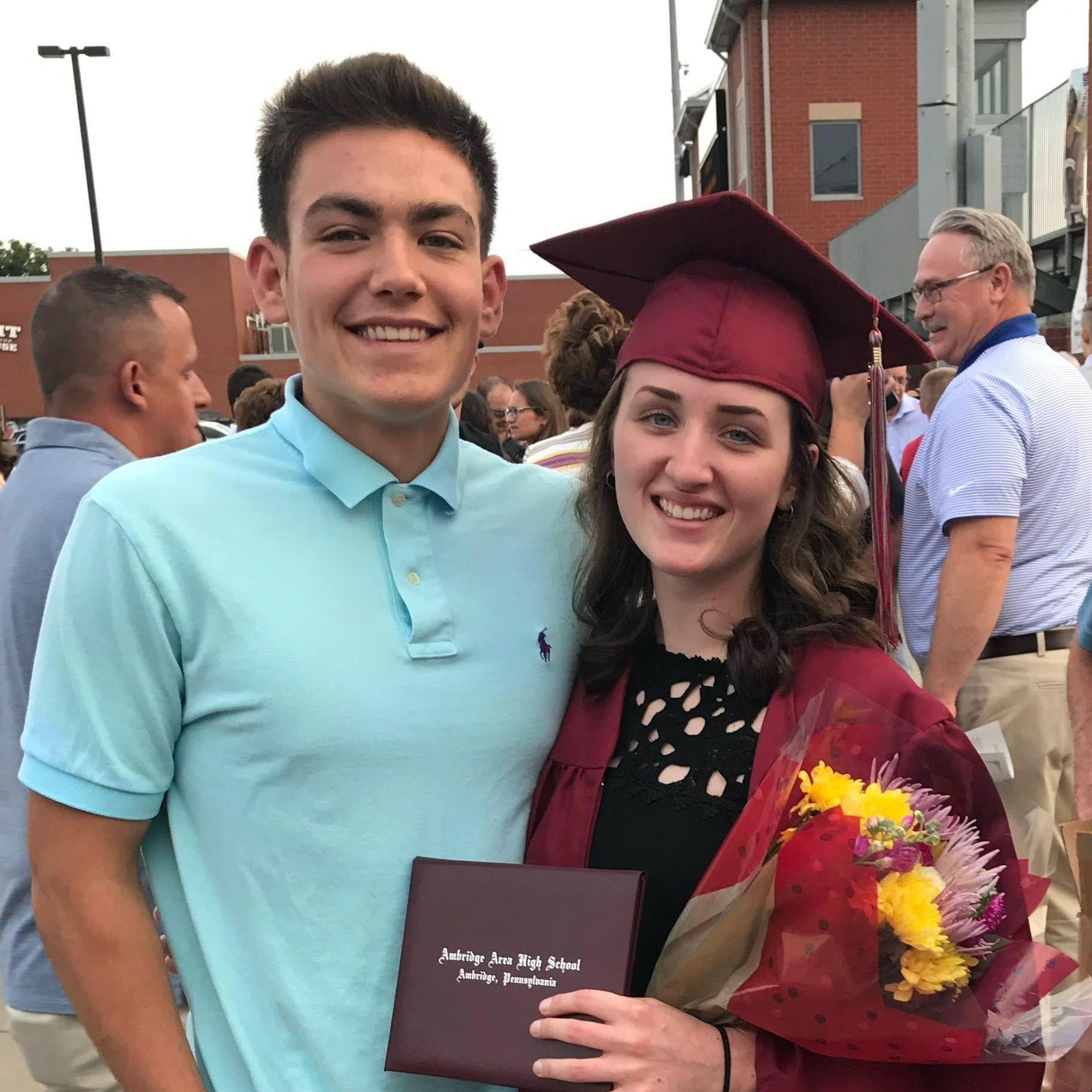 Sarah's high school graduation - June 9, 2017