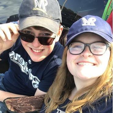Our first Brewer's game (Katie's first ever Brewer's game)! It also happened to be the longest baseball game in Miller Park on May 4th, so it was Star Wars themed!